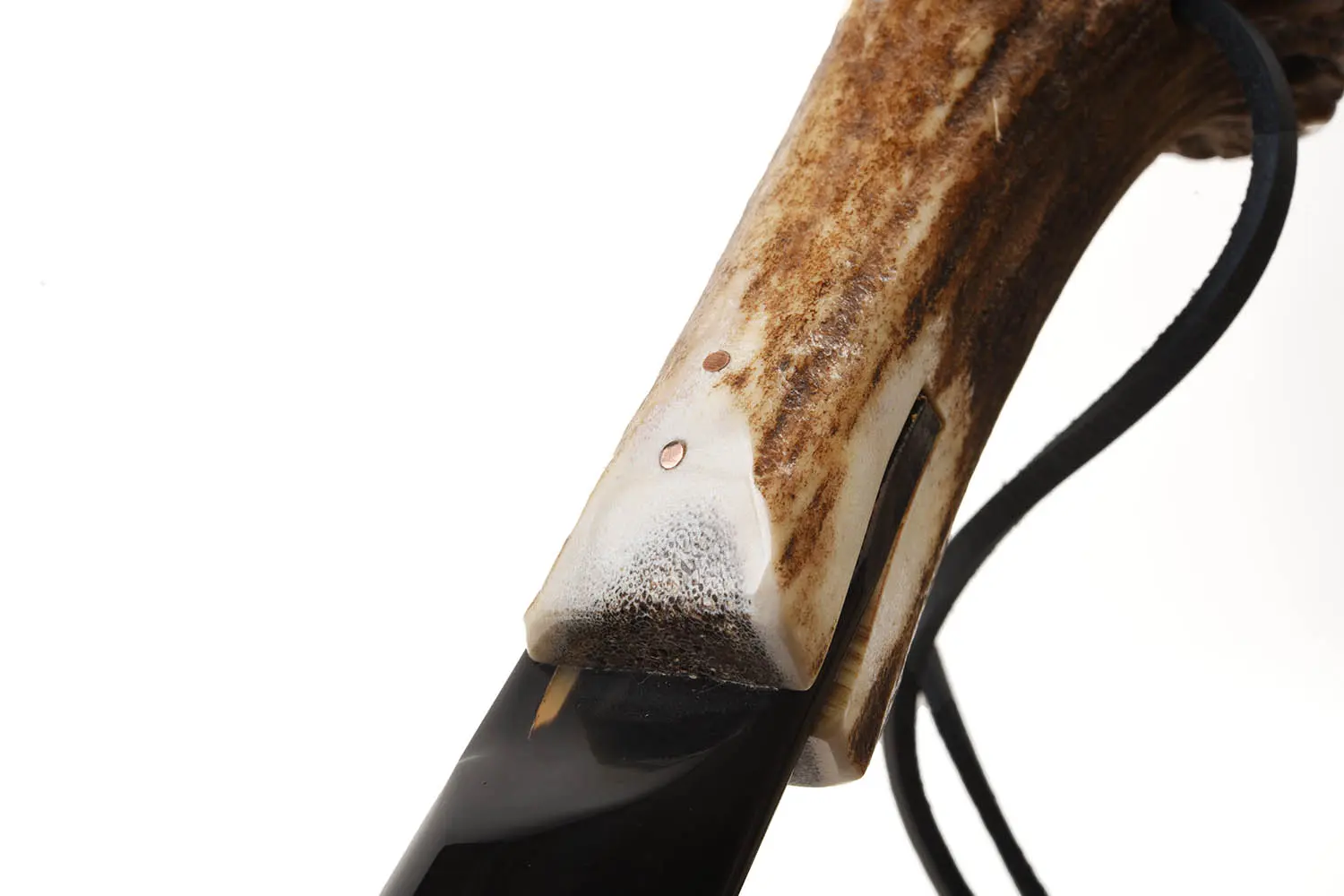 ABBEYHORN SHOEHORN - STAG CROWN HANDLE - 16