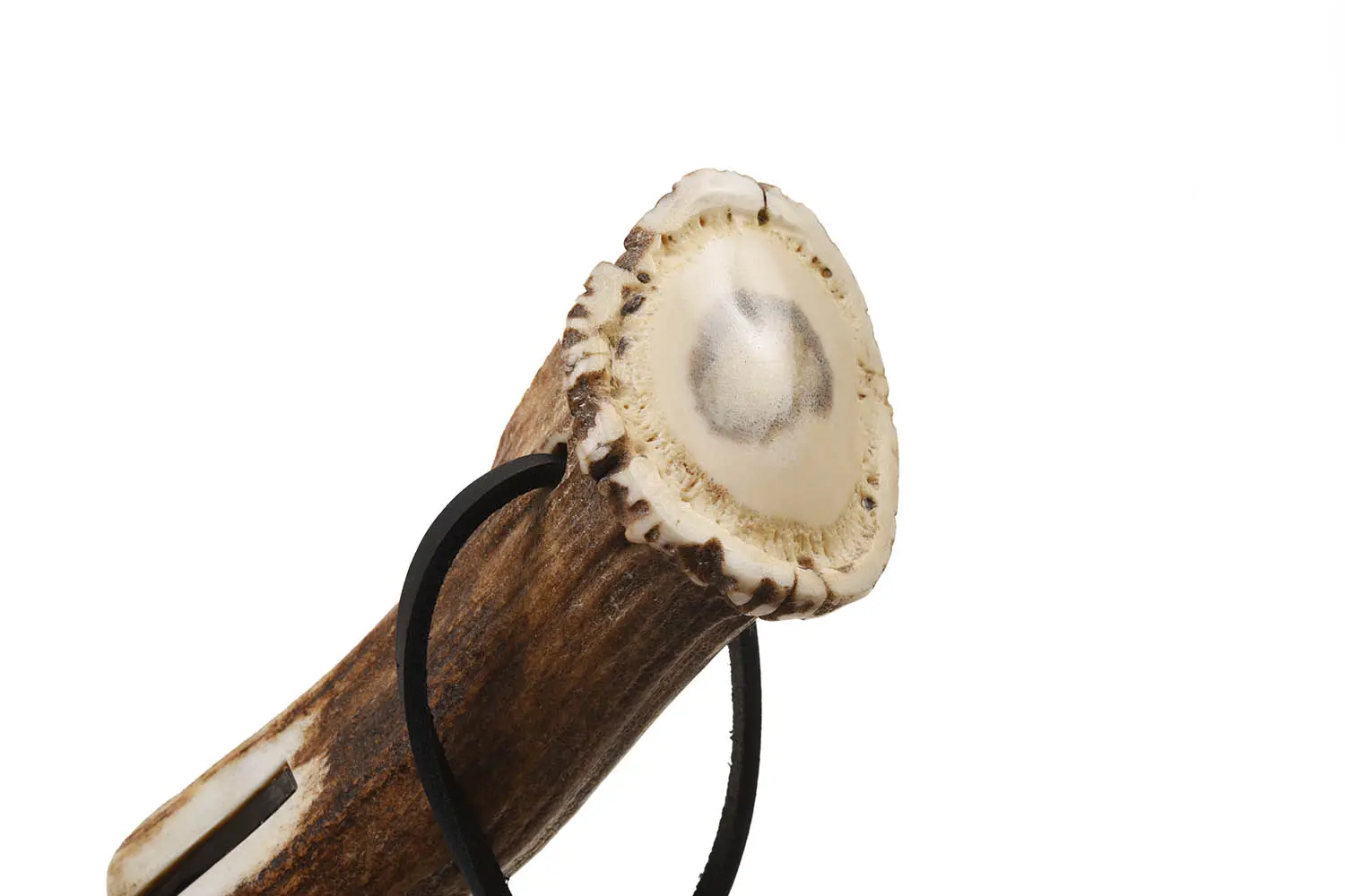 ABBEYHORN SHOEHORN - STAG CROWN HANDLE - 16