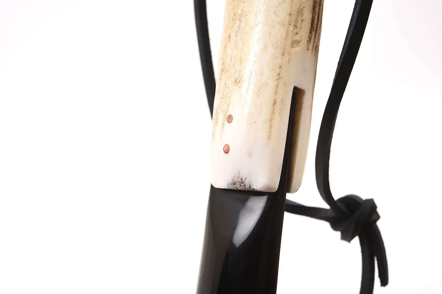 ABBEYHORN SHOEHORN - STAG CROWN HANDLE - 16