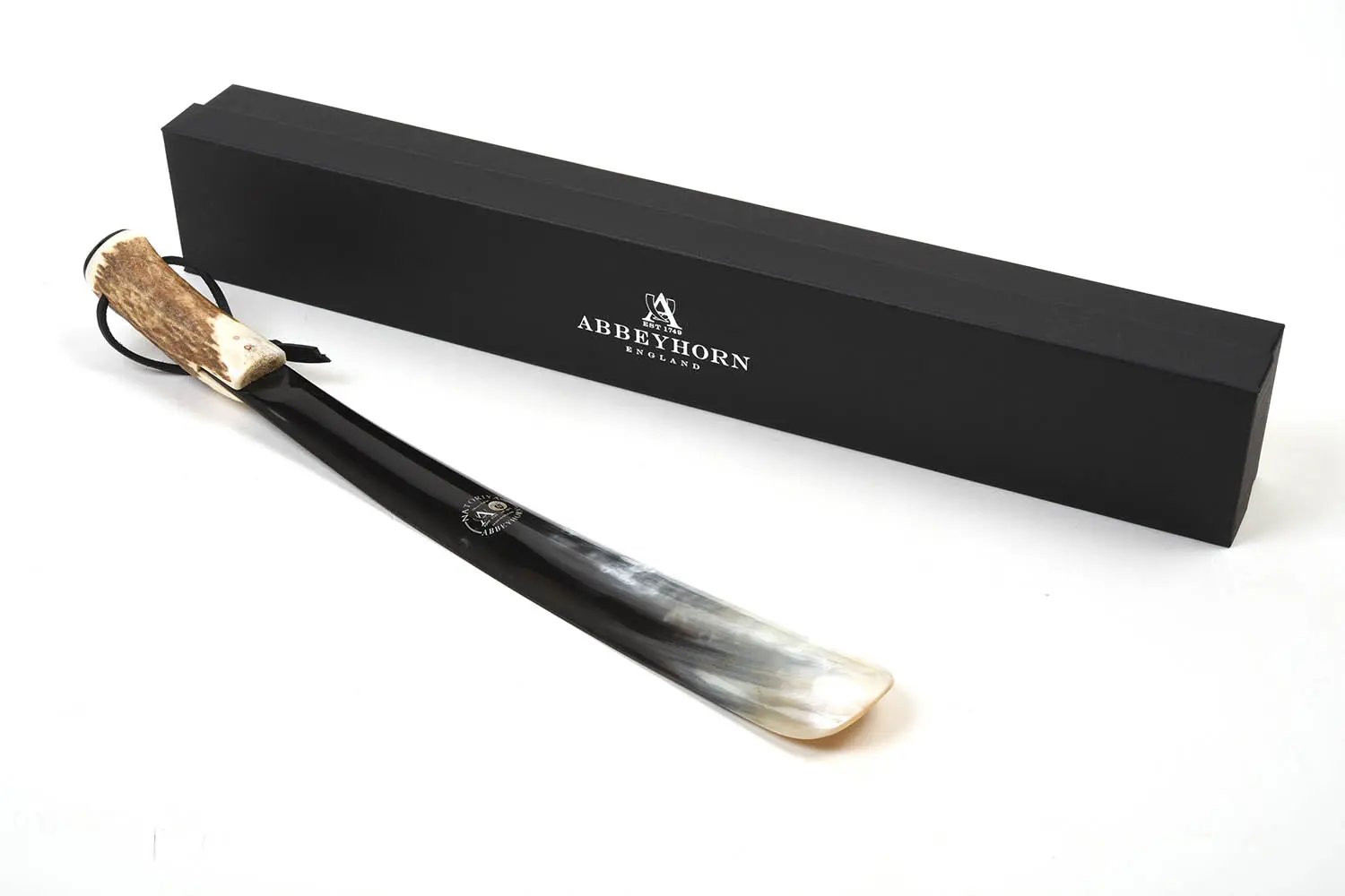 ABBEYHORN SHOEHORN - STAG HANDLE - 16