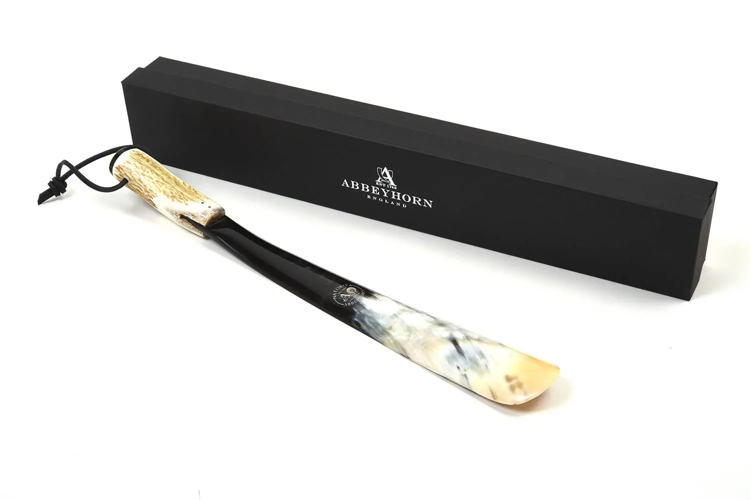 ABBEYHORN SHOEHORN - STAG HANDLE - 16