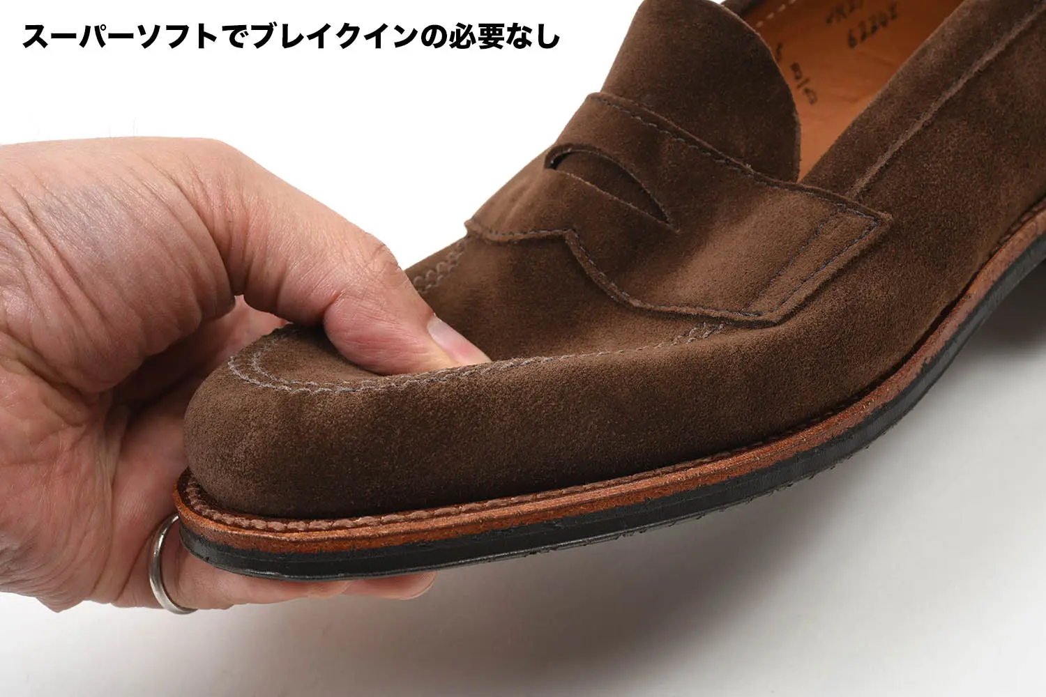ǥ 6224L UNLINED PENNY LOAFER VAN suede Hummus