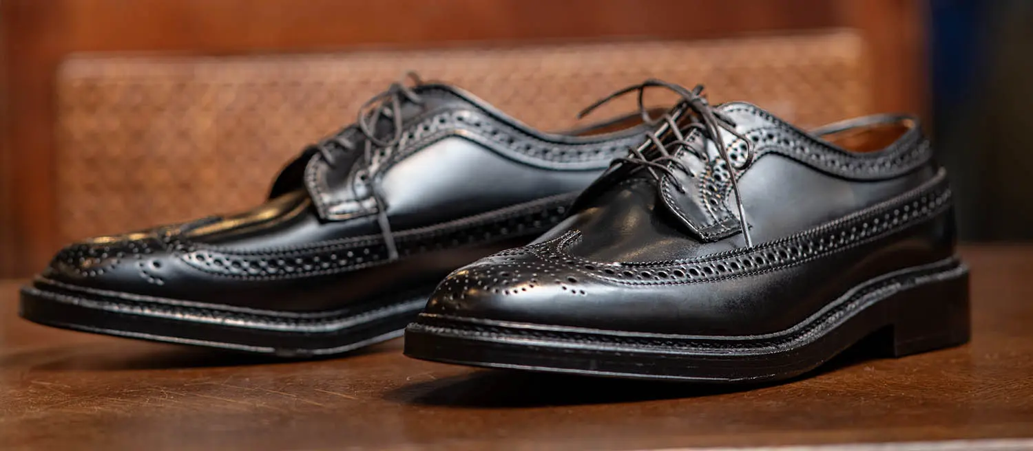 オールデン 9751 LONG WING バリー コードバン ブラック-ナトリヤ