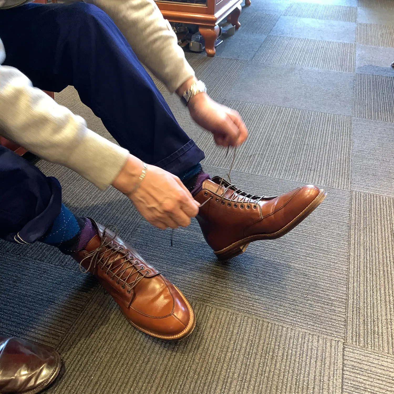 ������ǥ� D9928 ALGONQUIN BOOT �Х꡼������ H.BRN