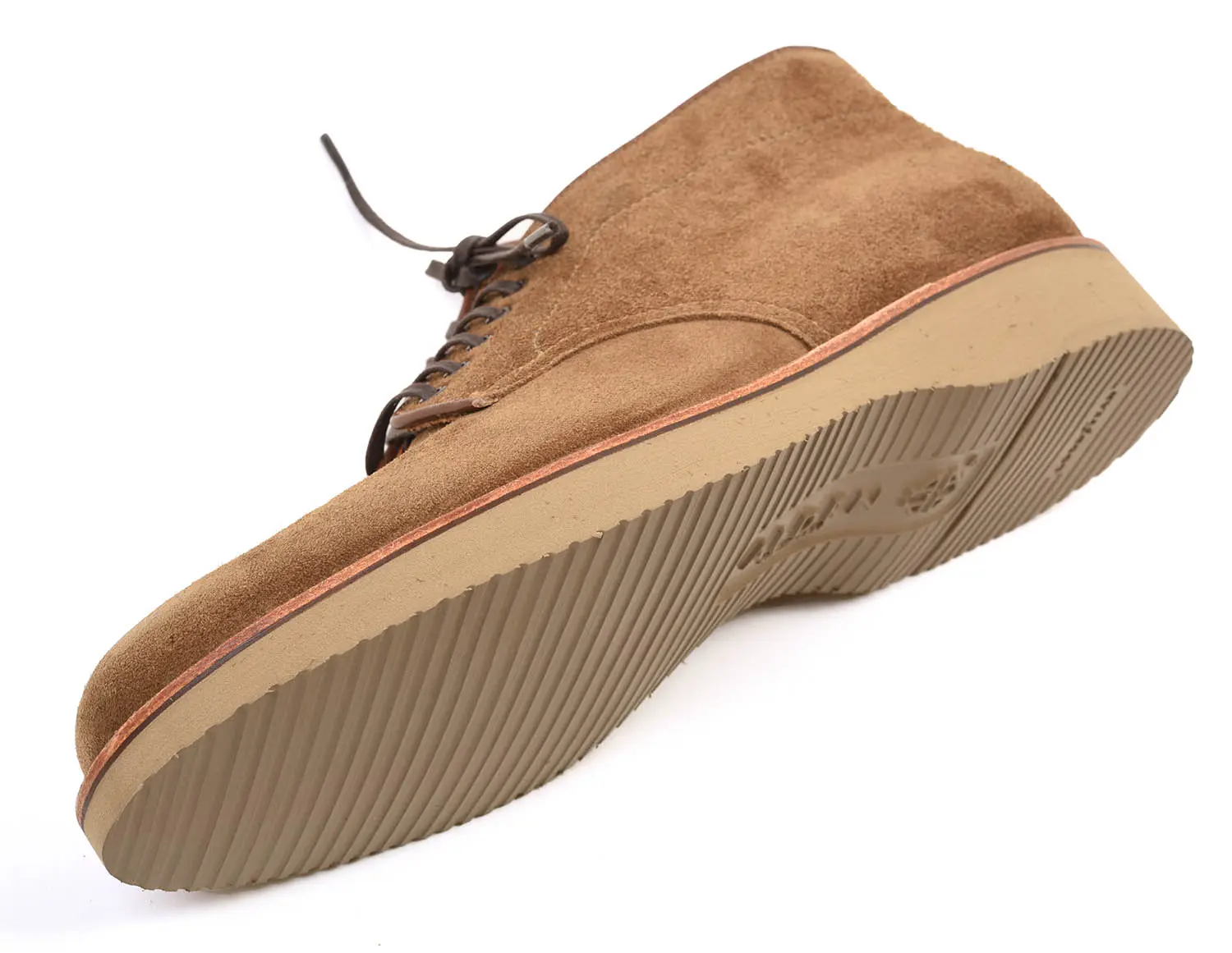 ǥ N1803 SNUFF SUEDE 6-EYE CHUKKA BOOT