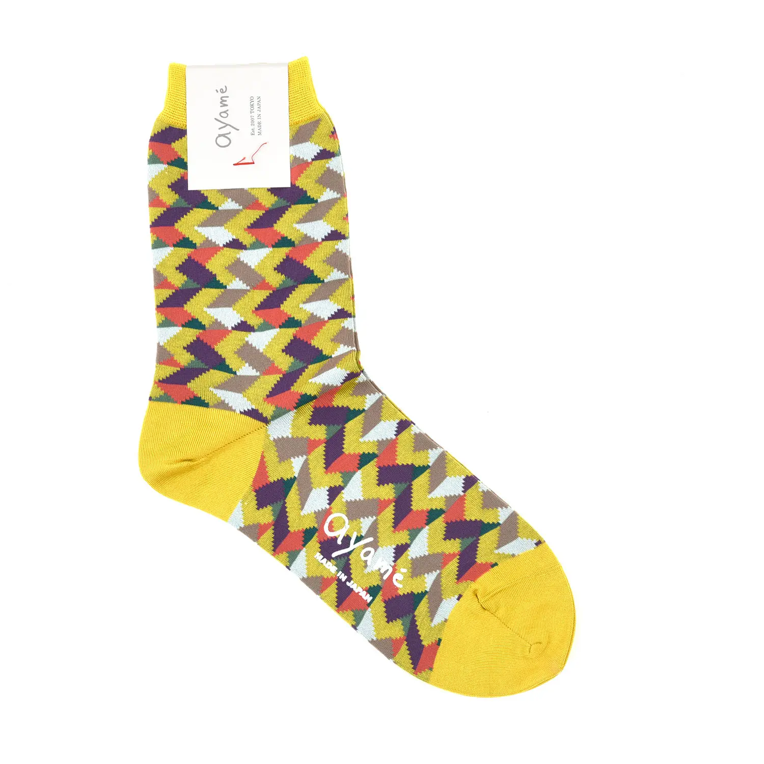 ayame Thunder socks AYM005/2401/N (yellow)