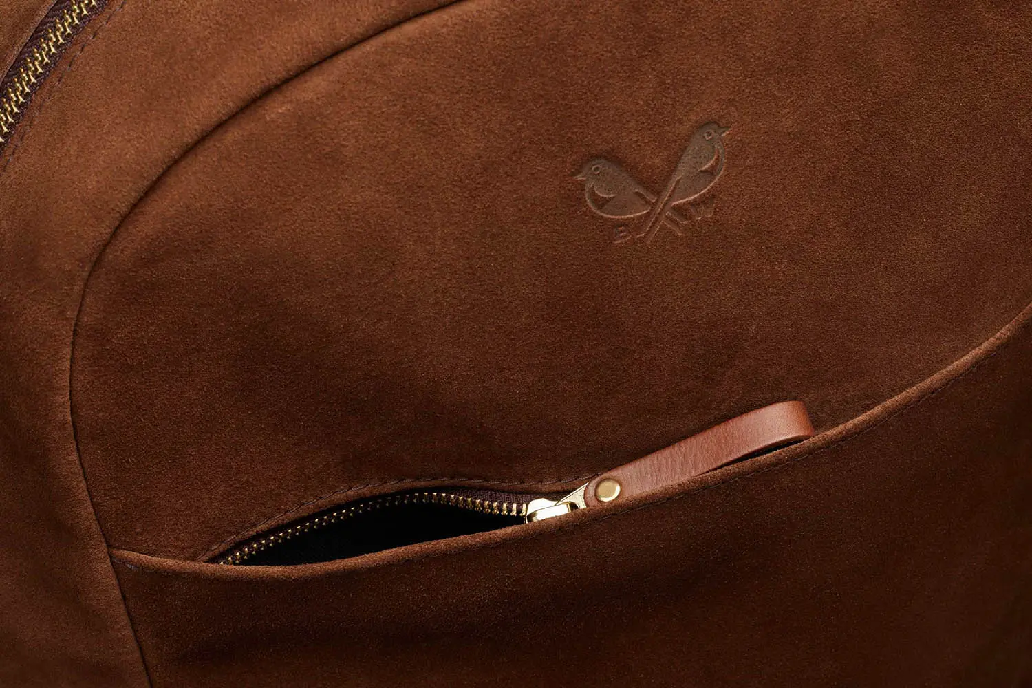 Bennett winch Suede Backpack (Tobacco Brown)