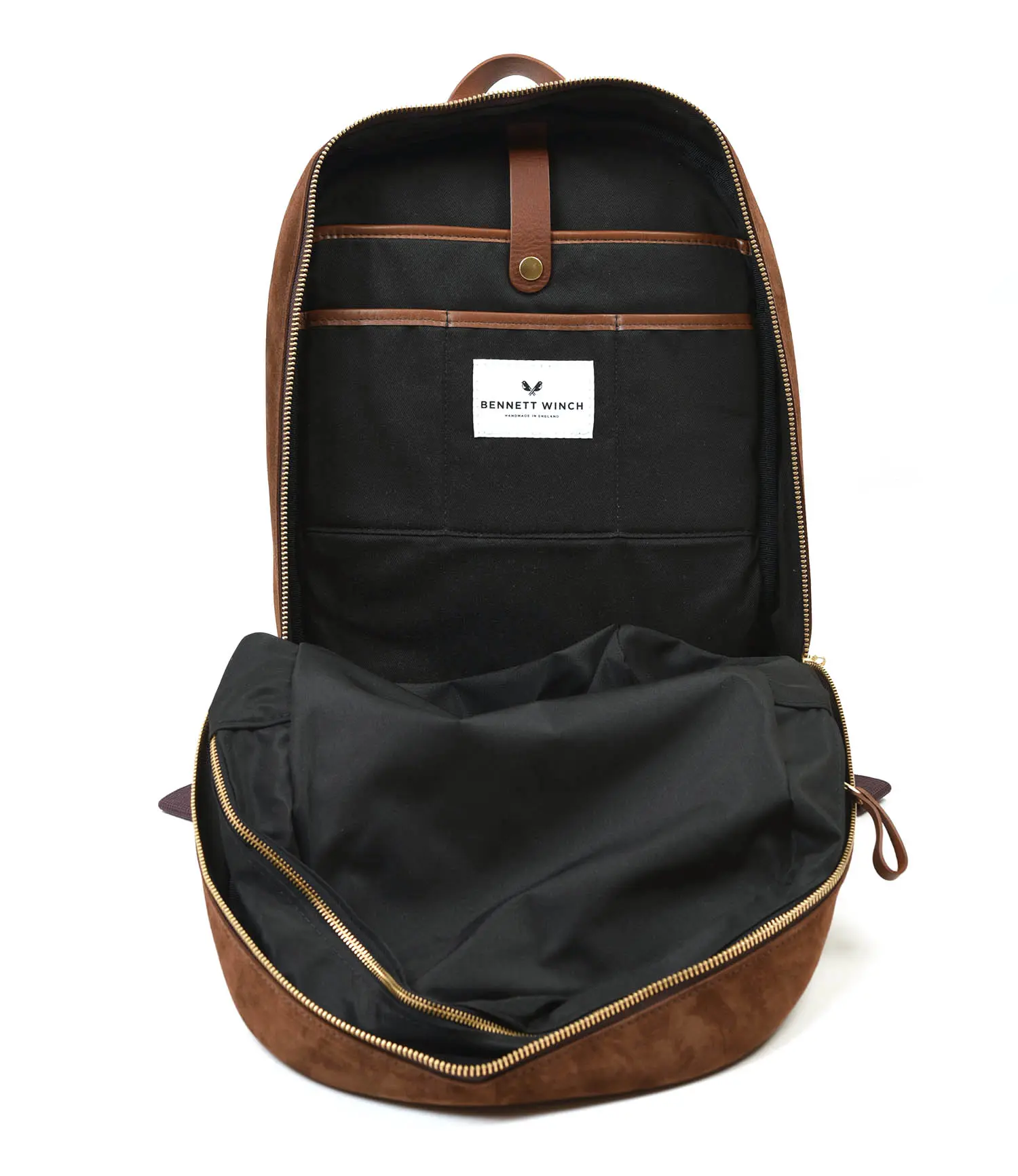 Bennett winch Suede Backpack (Tobacco Brown)