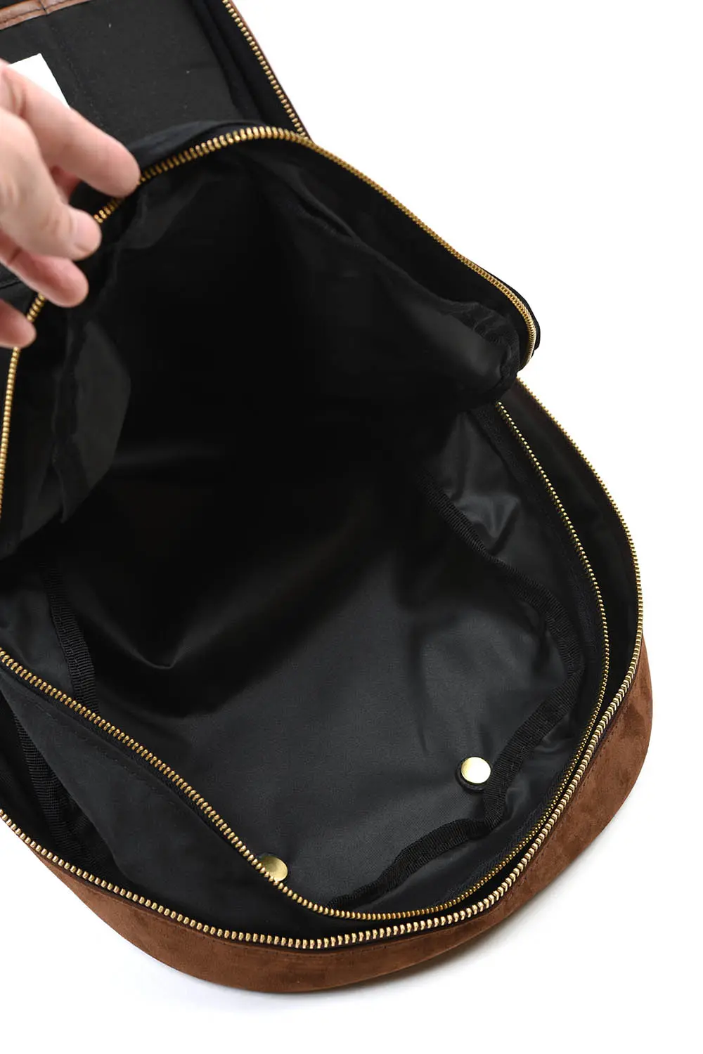 Bennett winch Suede Backpack (Tobacco Brown)