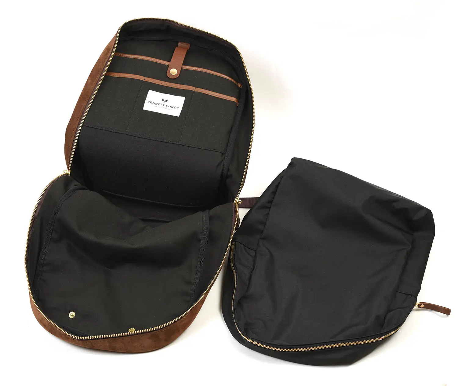 Bennett winch Suede Backpack (Tobacco Brown)