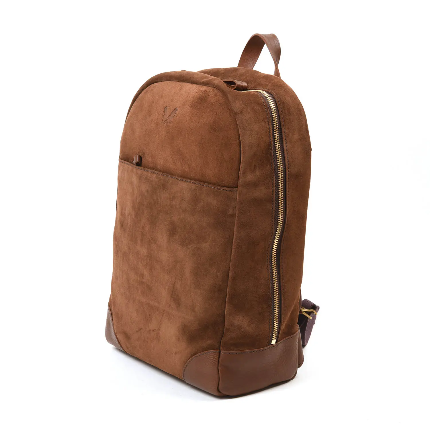 Bennett winch Suede Backpack (Tobacco Brown)
