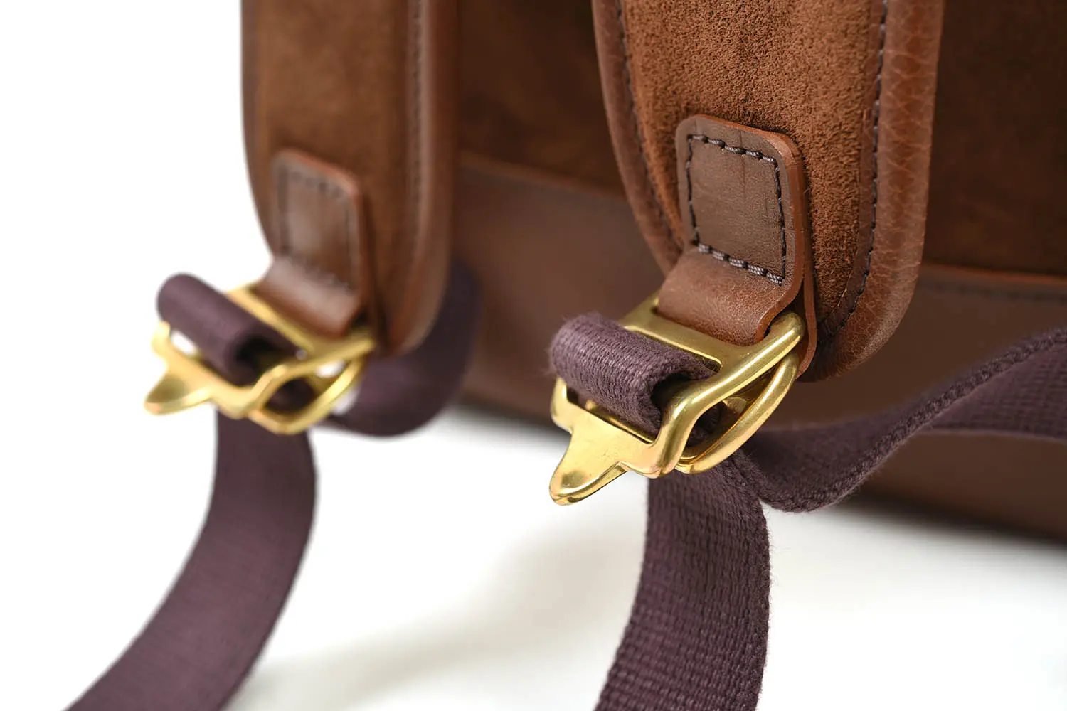 Bennett winch Suede Backpack (Tobacco Brown)