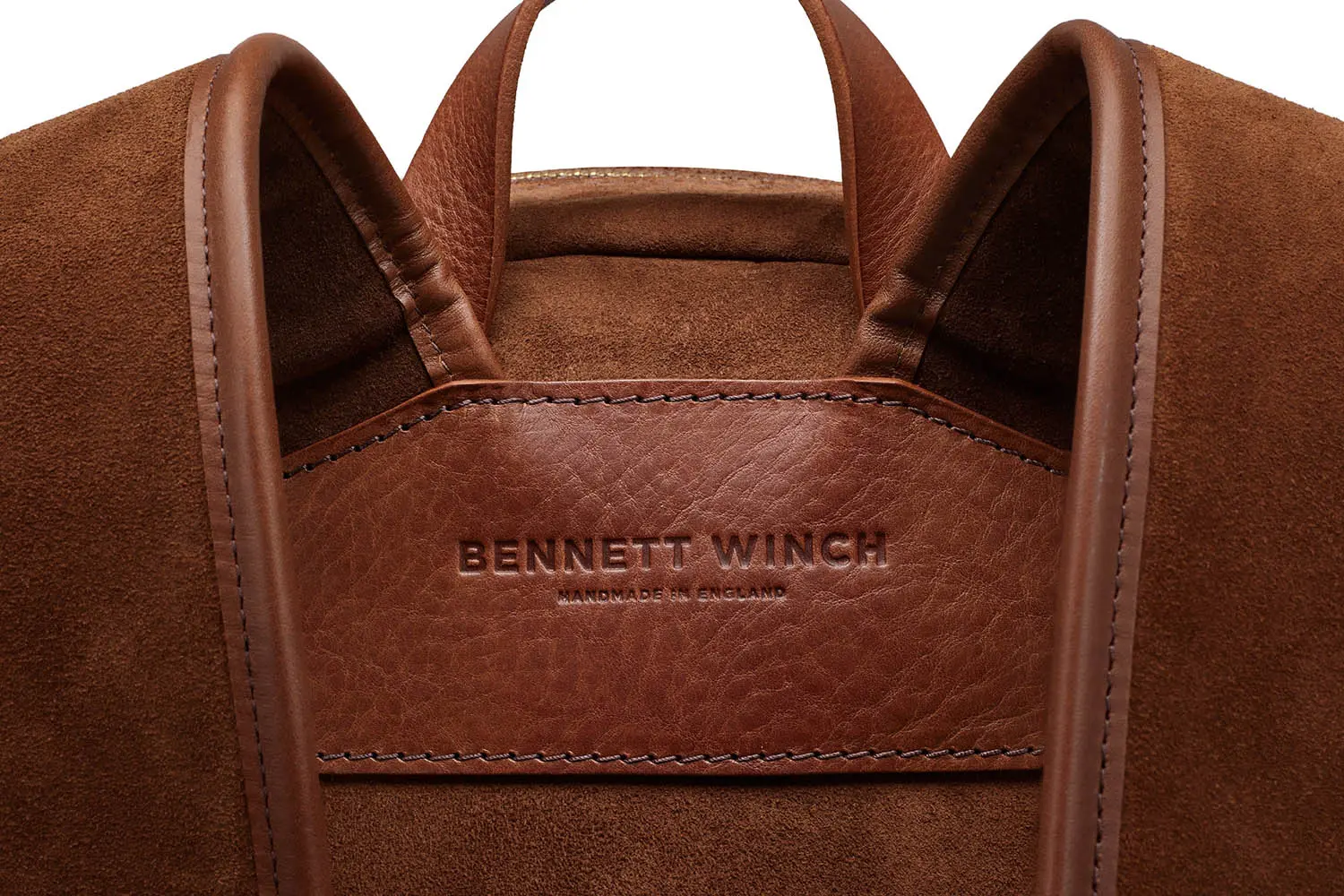 Bennett winch Suede Backpack (Tobacco Brown)