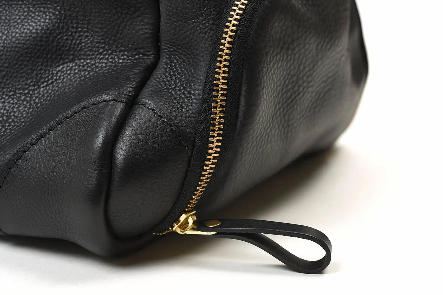 BENNETT WINCH Leather-Weekender, Black