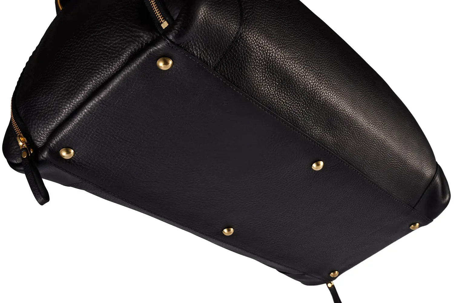 BENNETT WINCH Leather-Weekender, Black