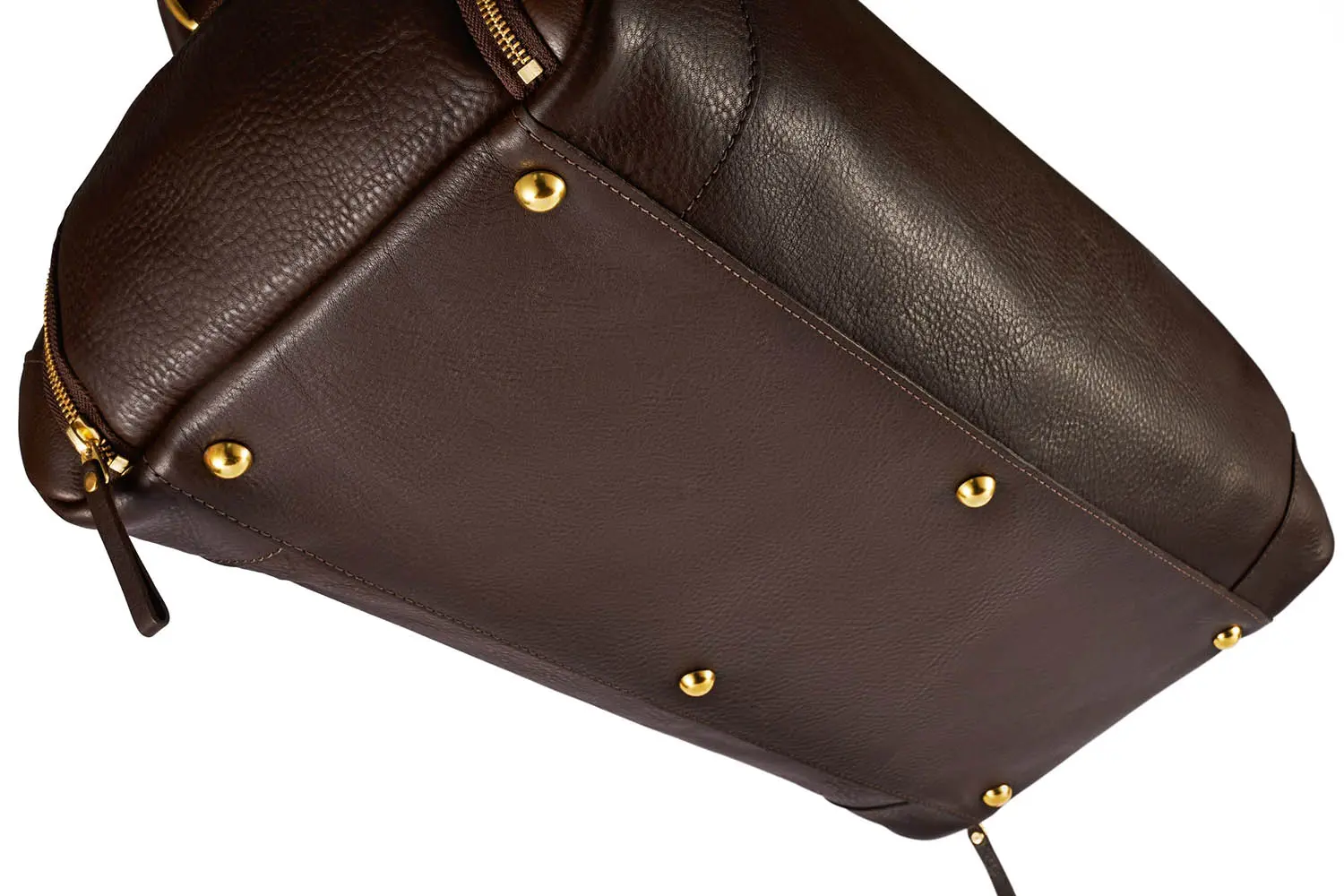 BENNETT WINCH Leather-Weekender, Brown