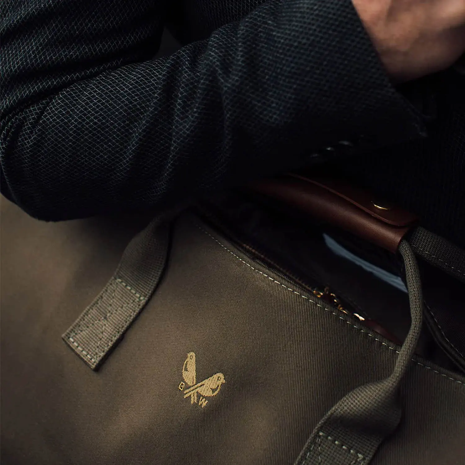 BENNETT WINCH S.C.Holdall Olive