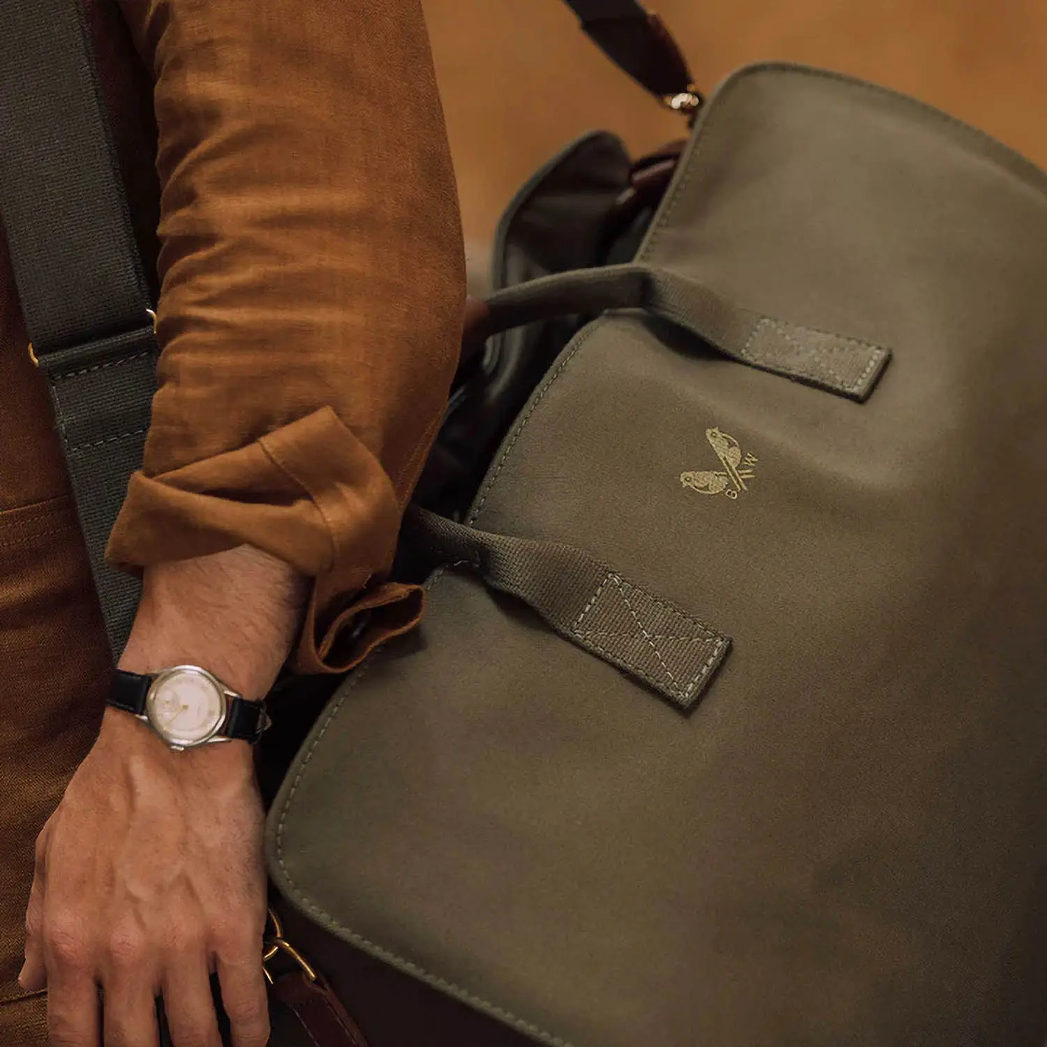 BENNETT WINCH S.C.Holdall Olive