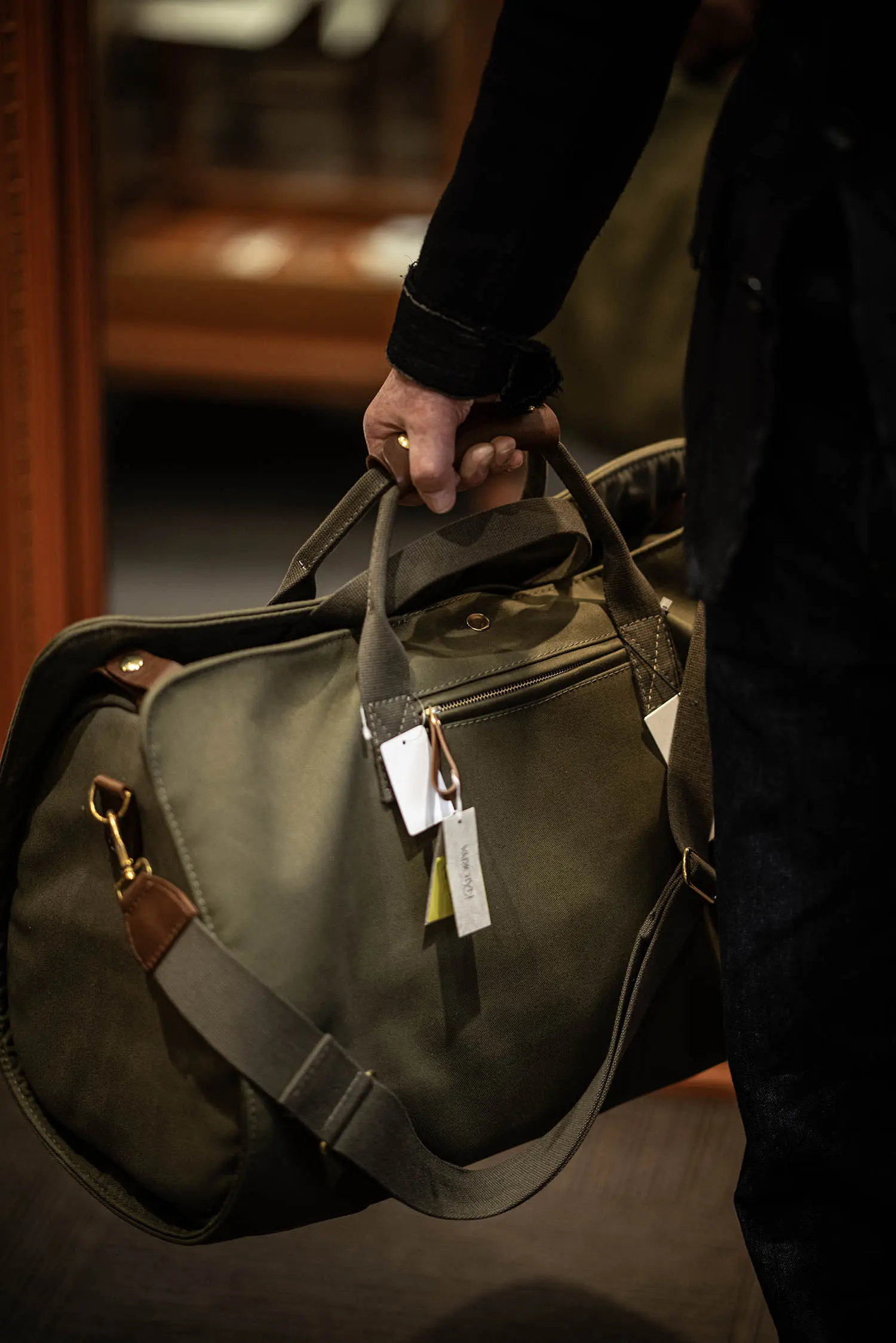 S.C.Holdall-Olive-22