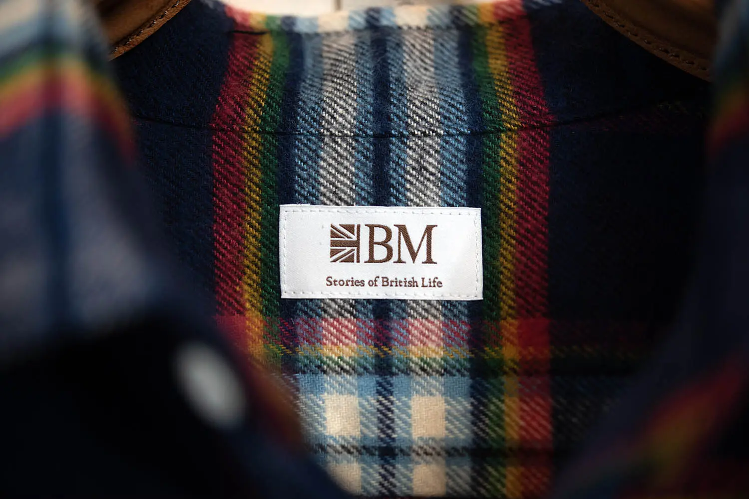 BRITISH MADE ץ륪Сĥ֥륾 (BLUE CHECK)