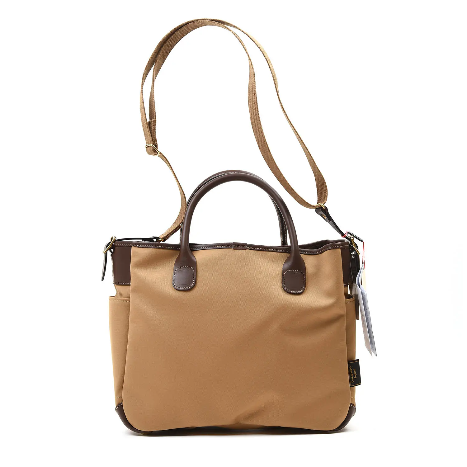 ӥ󥬥 2WAY TOTE (KHAKI CANCAS/CHOCOLATE)  