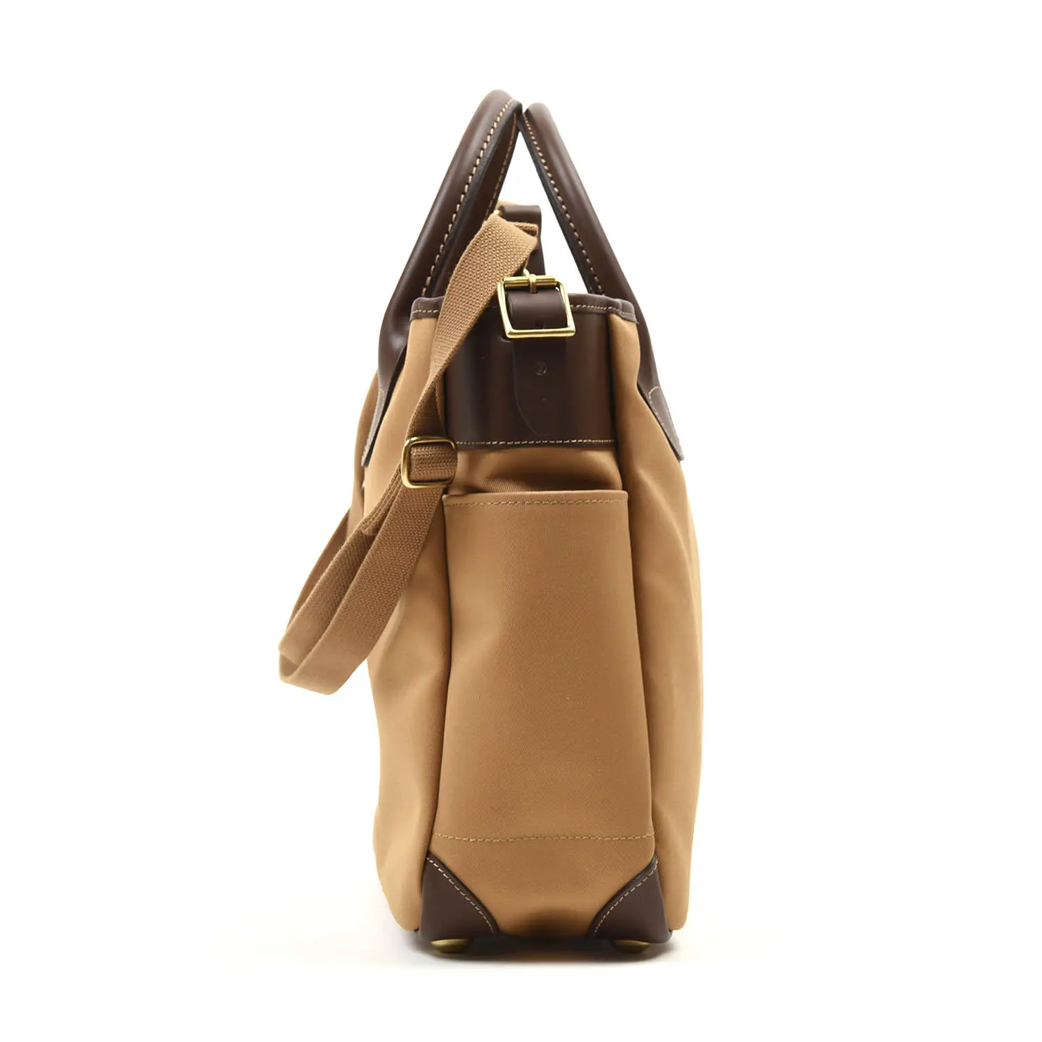 ӥ󥬥 2WAY TOTE (KHAKI CANCAS/CHOCOLATE)  