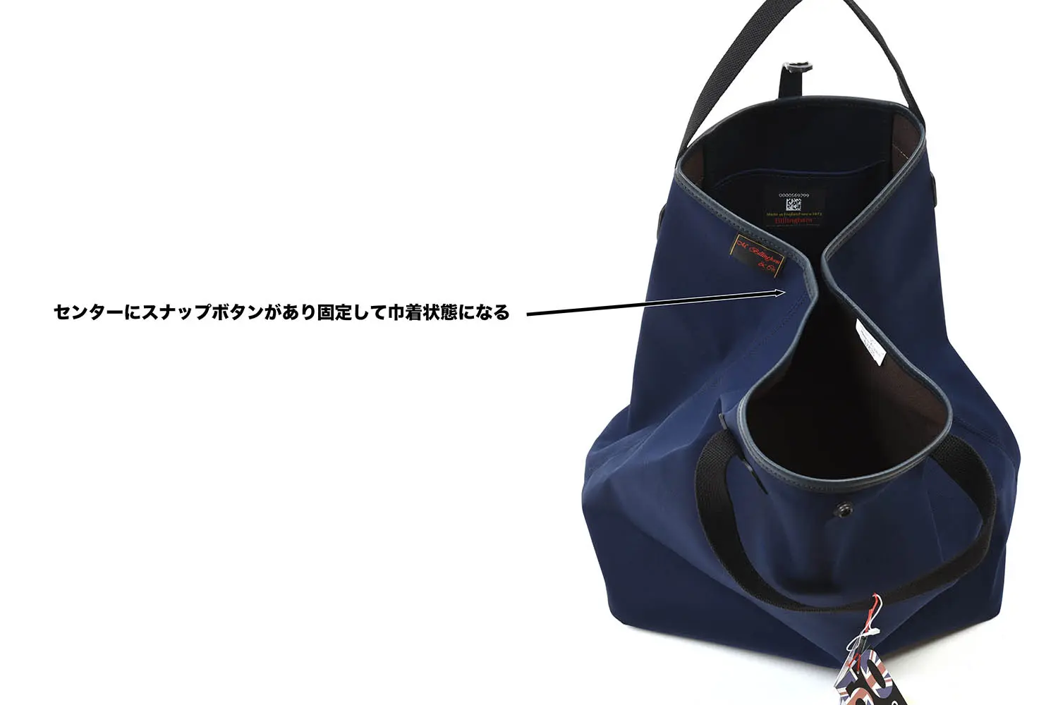 Billingham One shoulder sling bag Navy/Navy