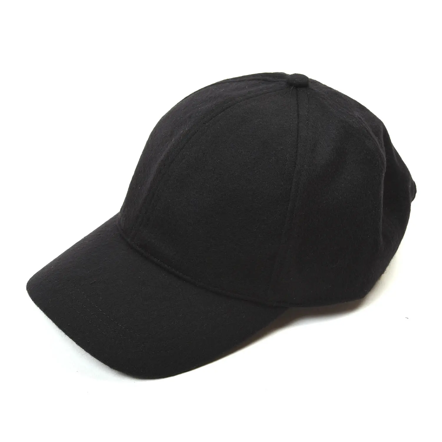 Christys' London CSK100888 Baseball Cashmere Cap (Black)