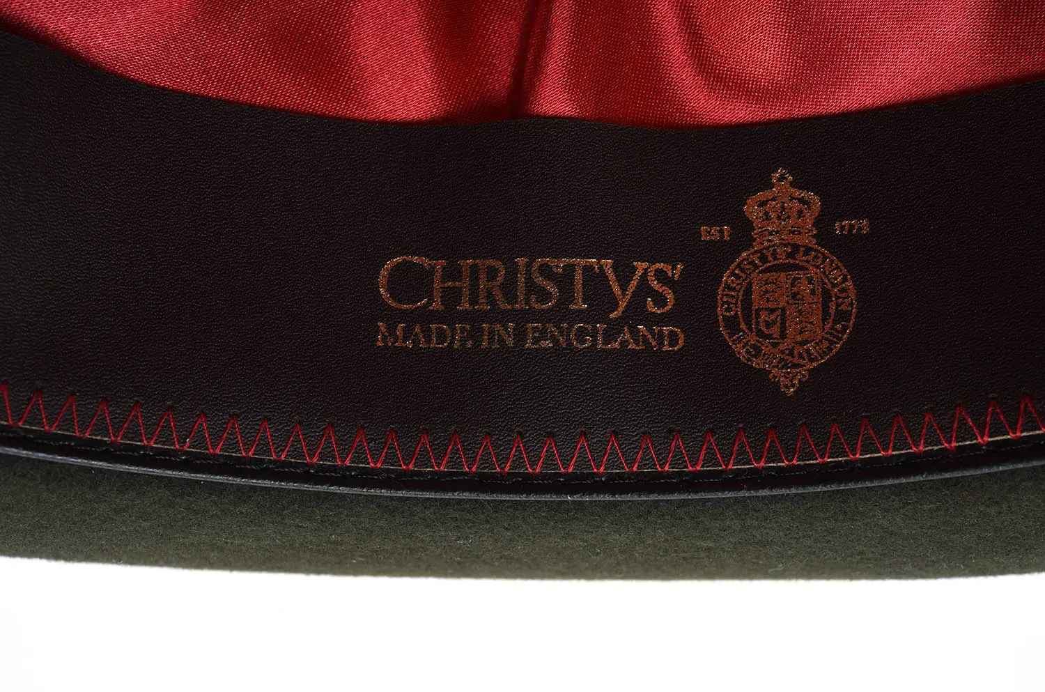 Christys' London CSO100149 Bond Fur Felt (Dark Olive)