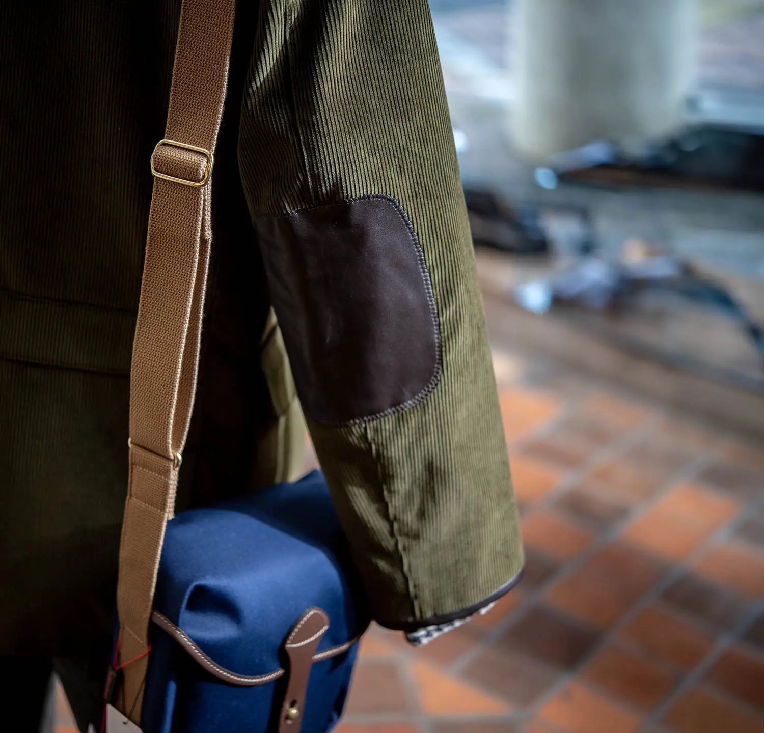 CORDINGS Voyager Corduroy Jacket JK805 (Dark Olive)