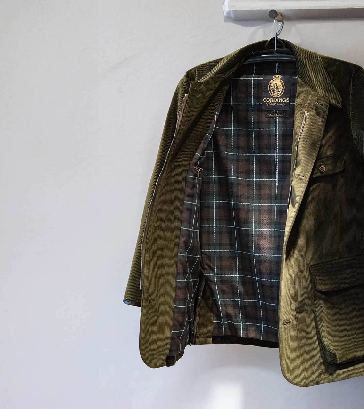 CORDINGS Voyager Corduroy Jacket JK805 (Dark Olive)