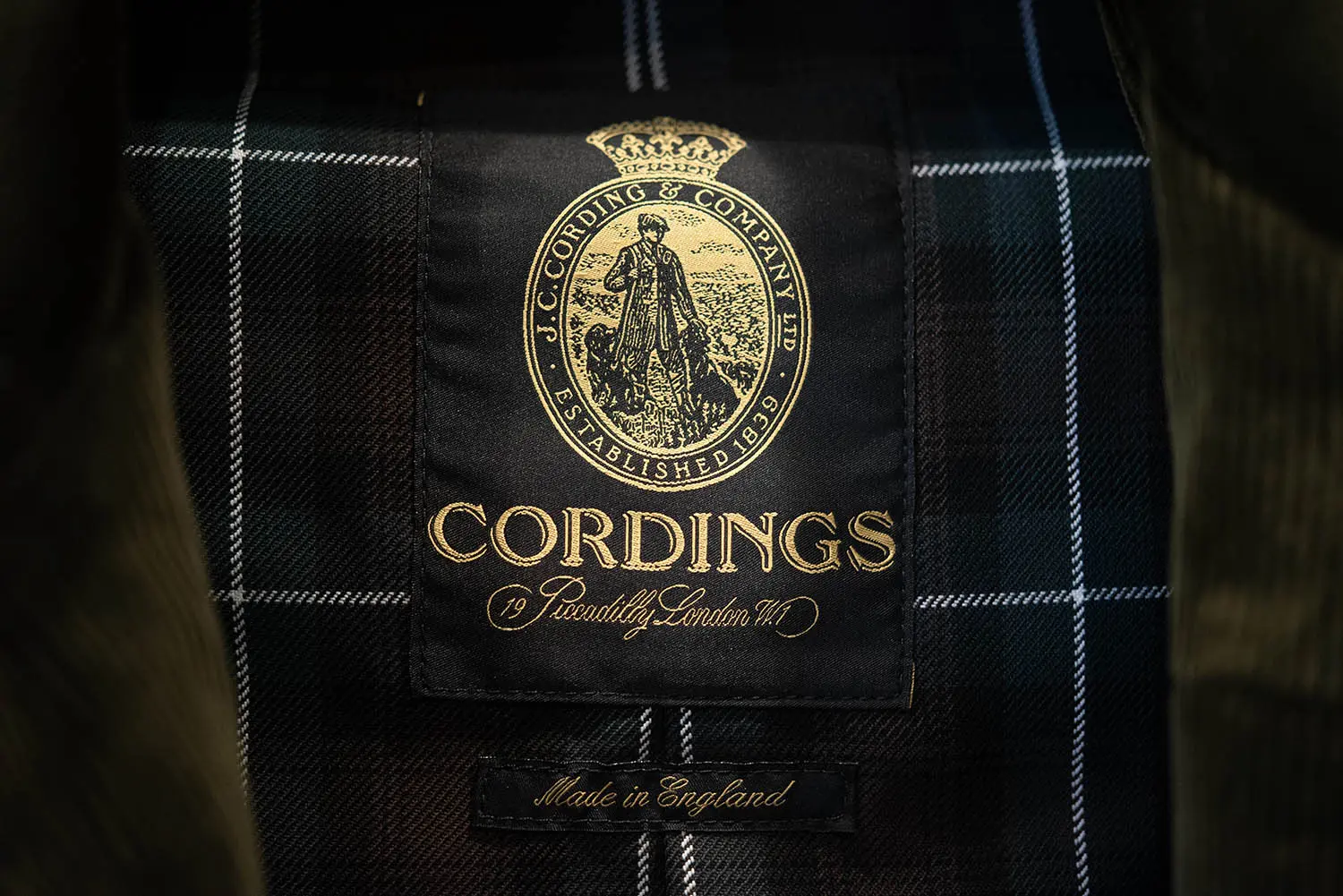 CORDINGS Voyager Corduroy Jacket JK805 (Dark Olive)