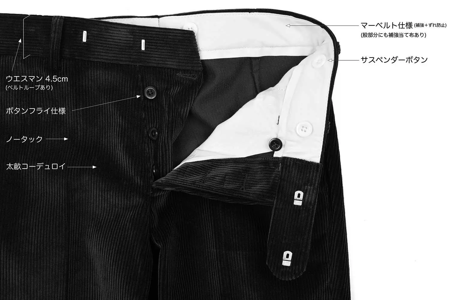 CORDINGS TRJ514 �����ǥ���� �ȥ饦������ (�٥�ȥ롼��) (BLACK)