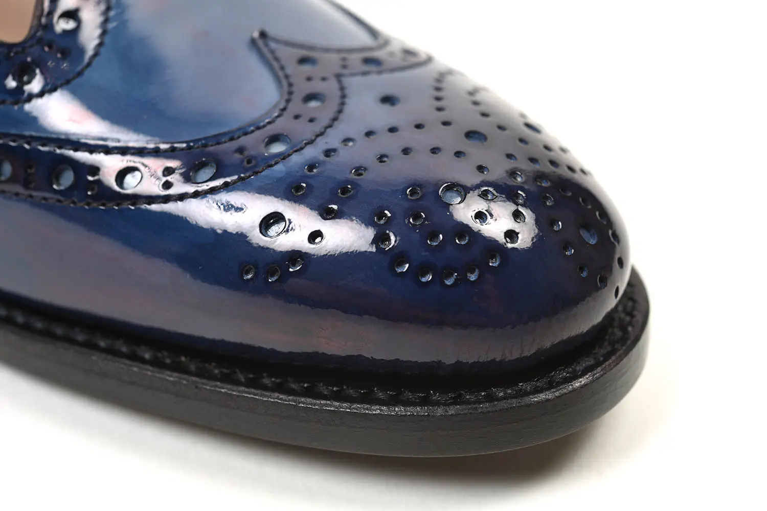 祻 PC-5081 WING TIP HEEL SHOES NYE