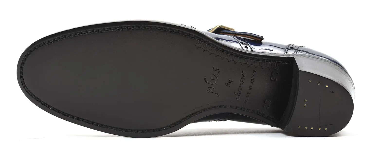 祻 PC-5081 WING TIP HEEL SHOES NYE