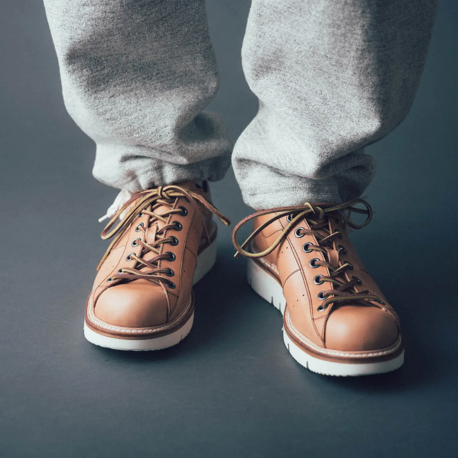 ֥饤ࡦХ祻 SU-111LEATHER SNEAKERS (١)