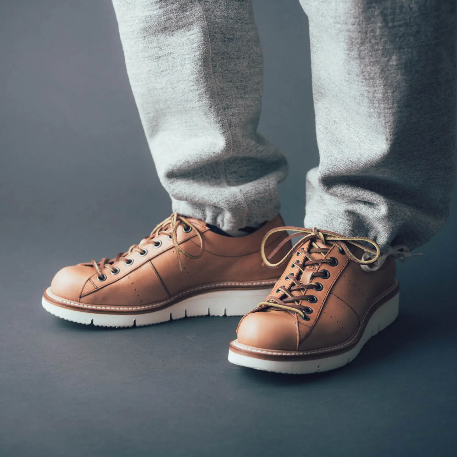 ֥饤ࡦХ祻 SU-111LEATHER SNEAKERS (١)