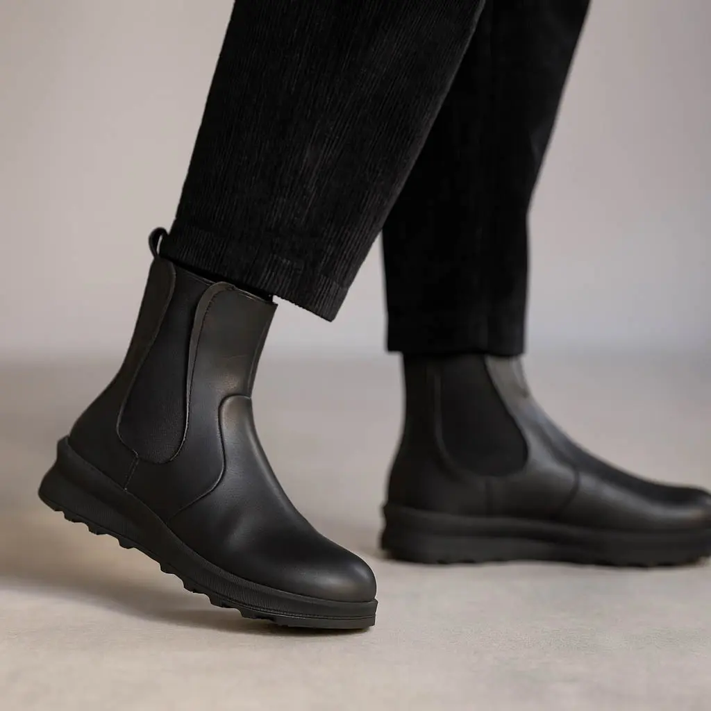 ȥ٥륷塼 TRA-030 SIDE-GORE BOOTS (֥å)