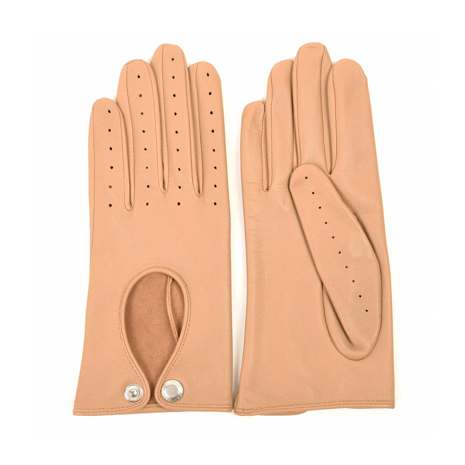 ǥ 7-3008 Thruxton Ladies Key Hole Driving Gloves (Toffee)