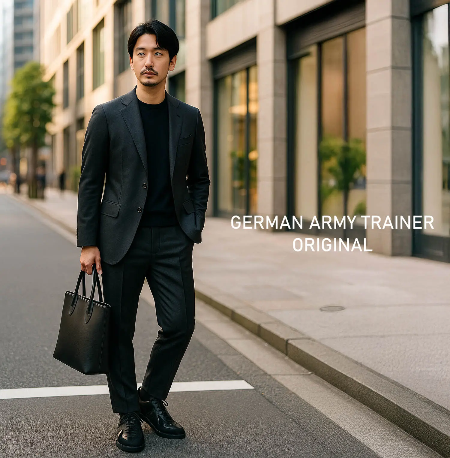 GERMAN ARMY TRAINER ORIGINAL BLACK