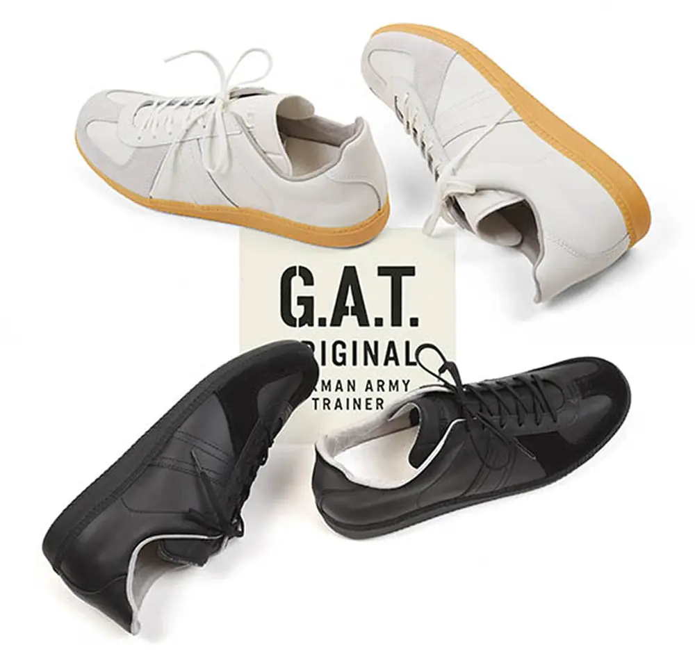 GERMAN ARMY TRAINER ORIGINAL WHITE/HONEY