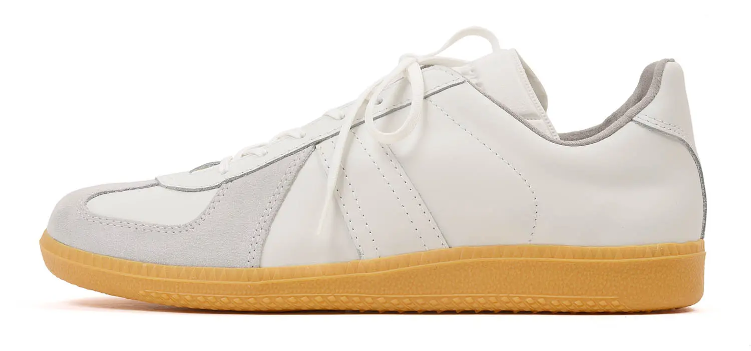 GERMAN ARMY TRAINER ORIGINAL WHITE/HONEY