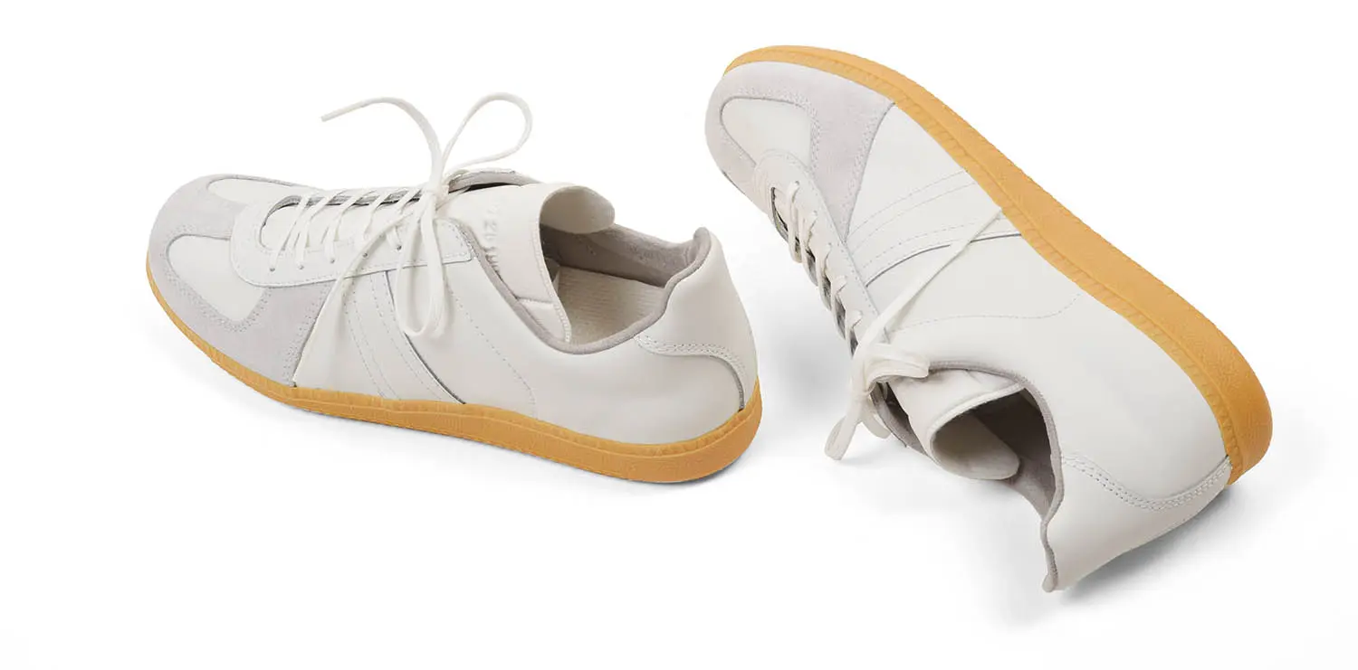 GERMAN ARMY TRAINER ORIGINAL WHITE/HONEY