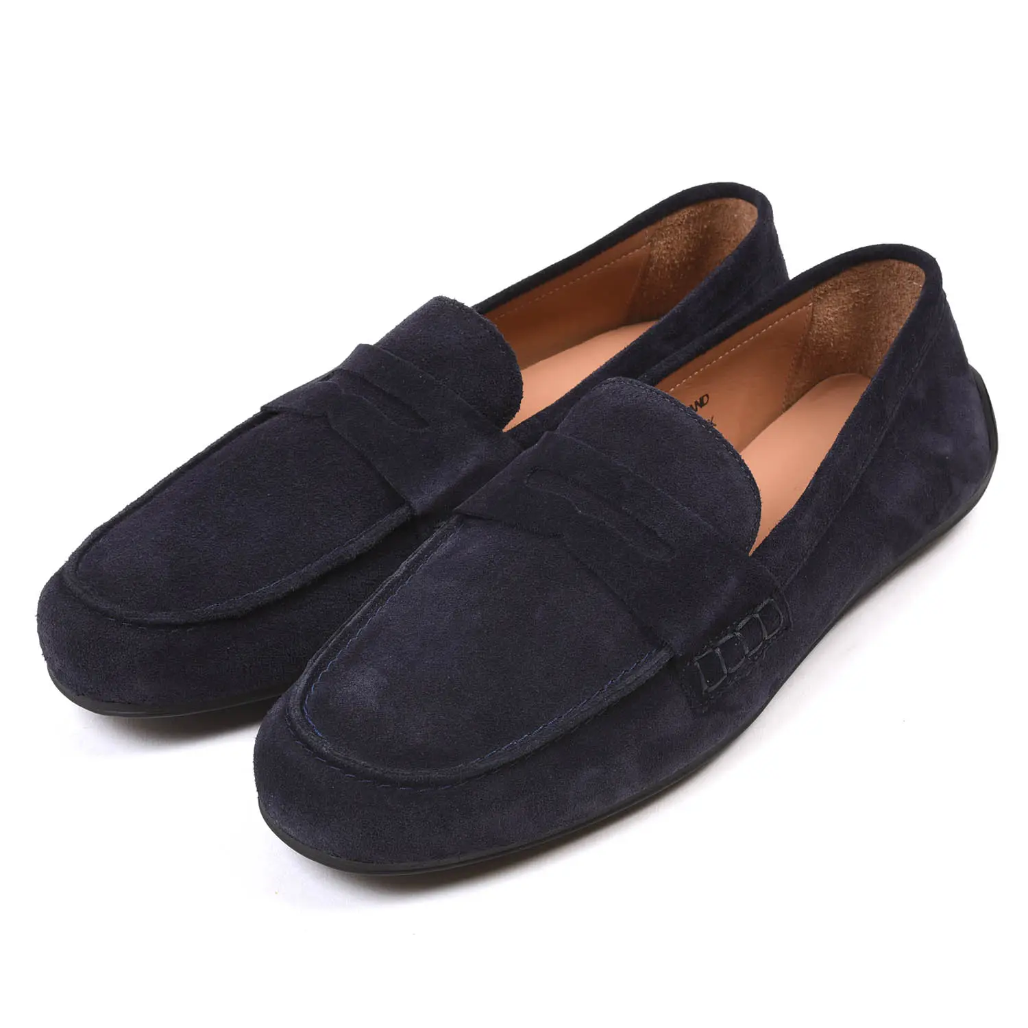 GORAL OMERO Driving shoe NAVY SUEDE