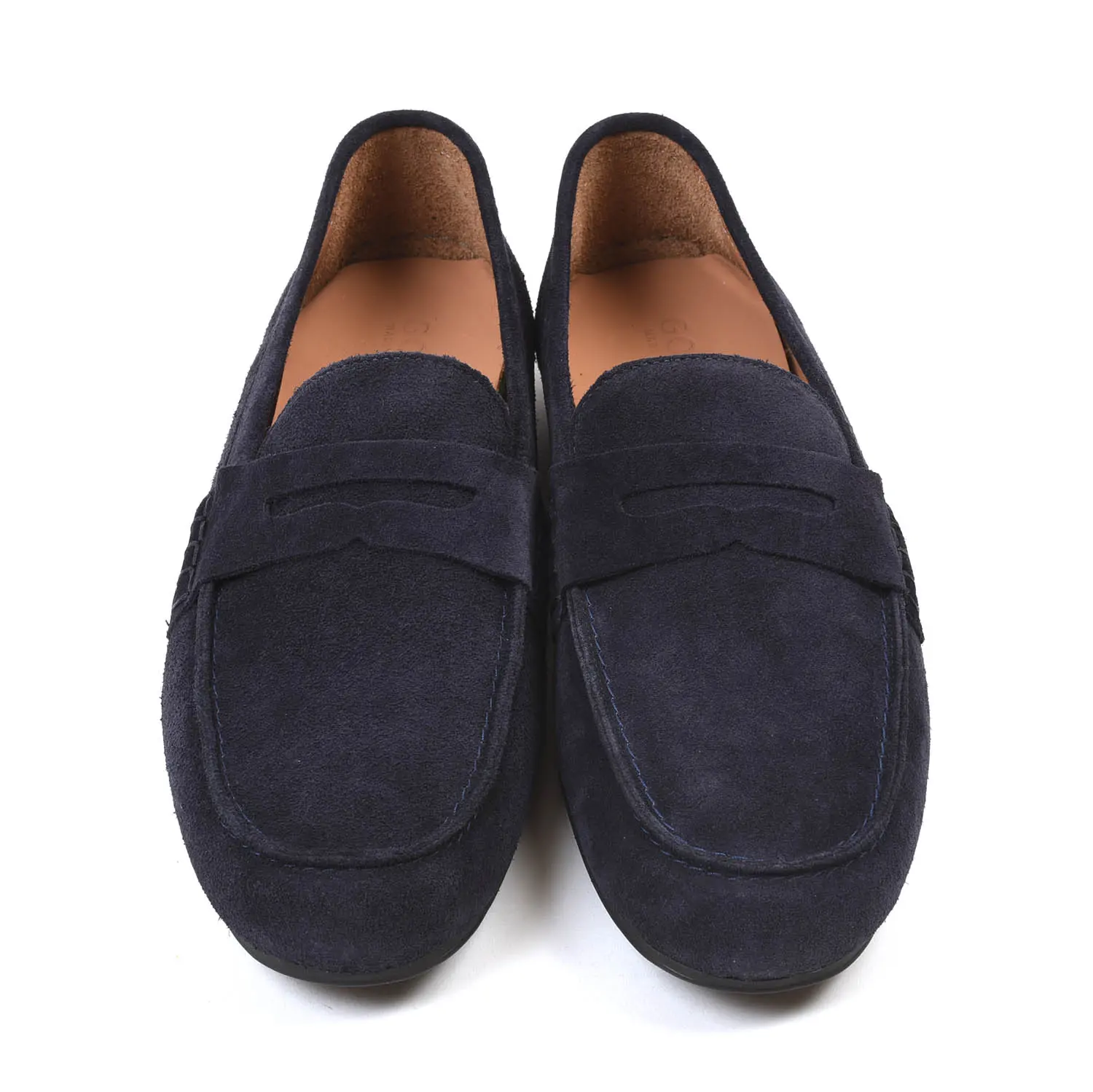 GORAL OMERO Driving shoe NAVY SUEDE