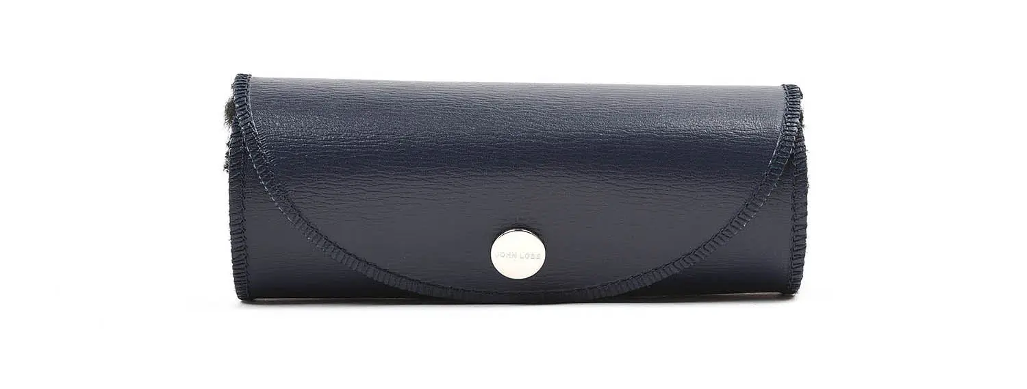  BUFFING GLOVE (Navy Calf / Black Wool)