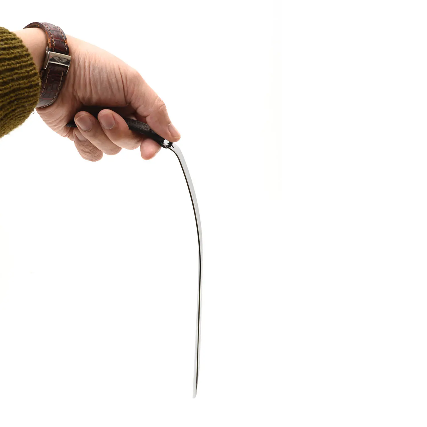  Medium metal shoehorn (BLack Lizard)
