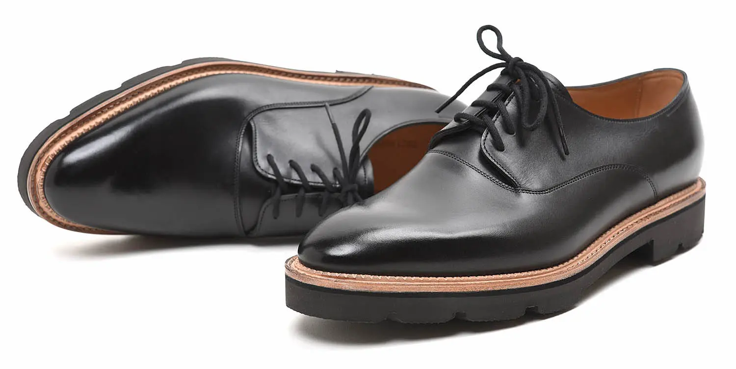 �������� ZENNOR L/W WALKING SOLE CALF H/W BLACK