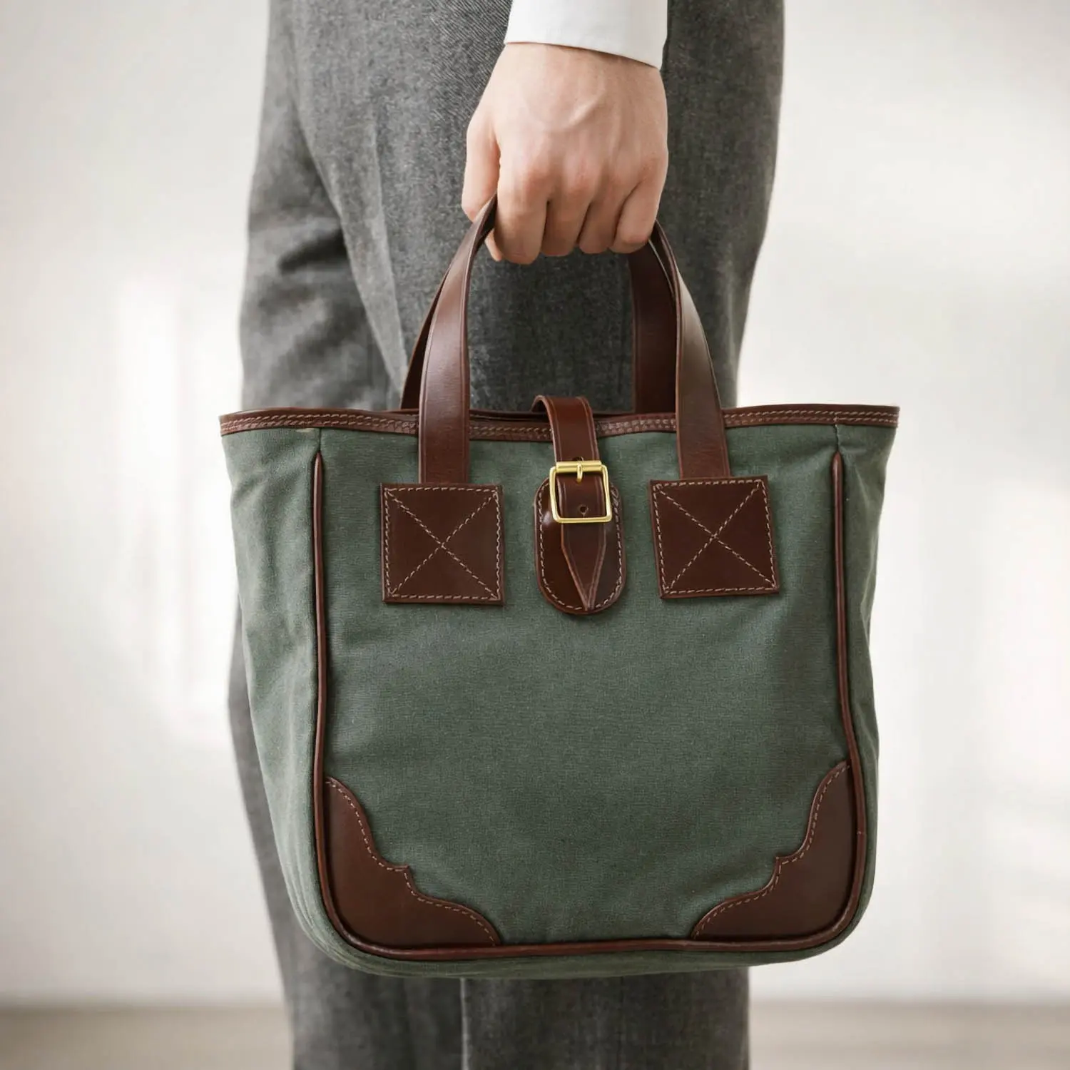 �����ɥեåȥ����� Carryall Small Olive Canvas (���꡼�֥����Х�) (LLC C32) 