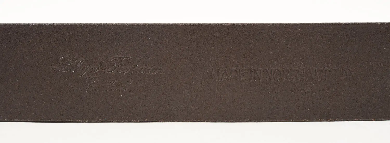 Lloyd Footwear Bridle Leather Belt (֥饦)